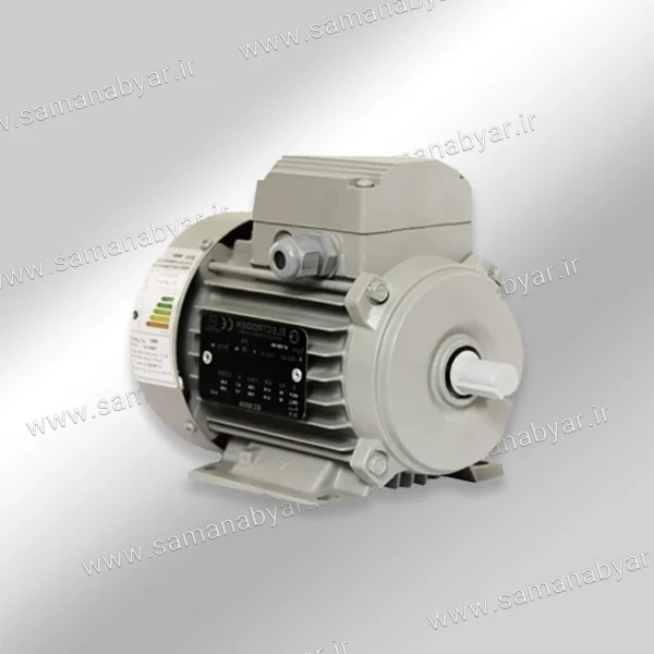 الکتروموتور سه فاز الکتروژن با بدنه آلومینیوم 3000 دور 1/5KW - 2HP