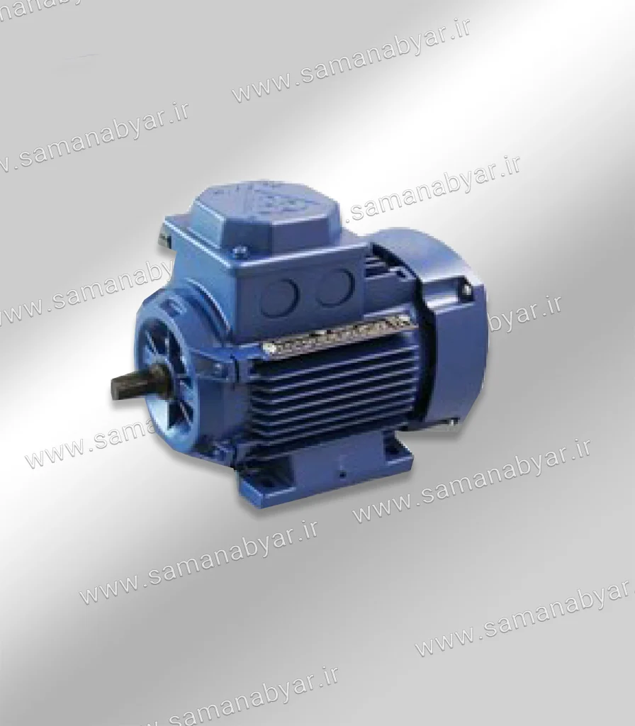 filename electro motor 3 faz ba badaneye aluminuomi motozhen